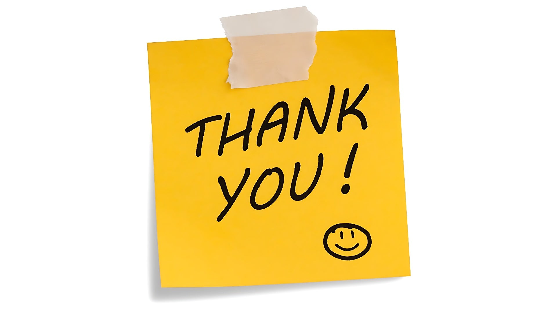 A Sincere & Heartfelt Thank You Note!