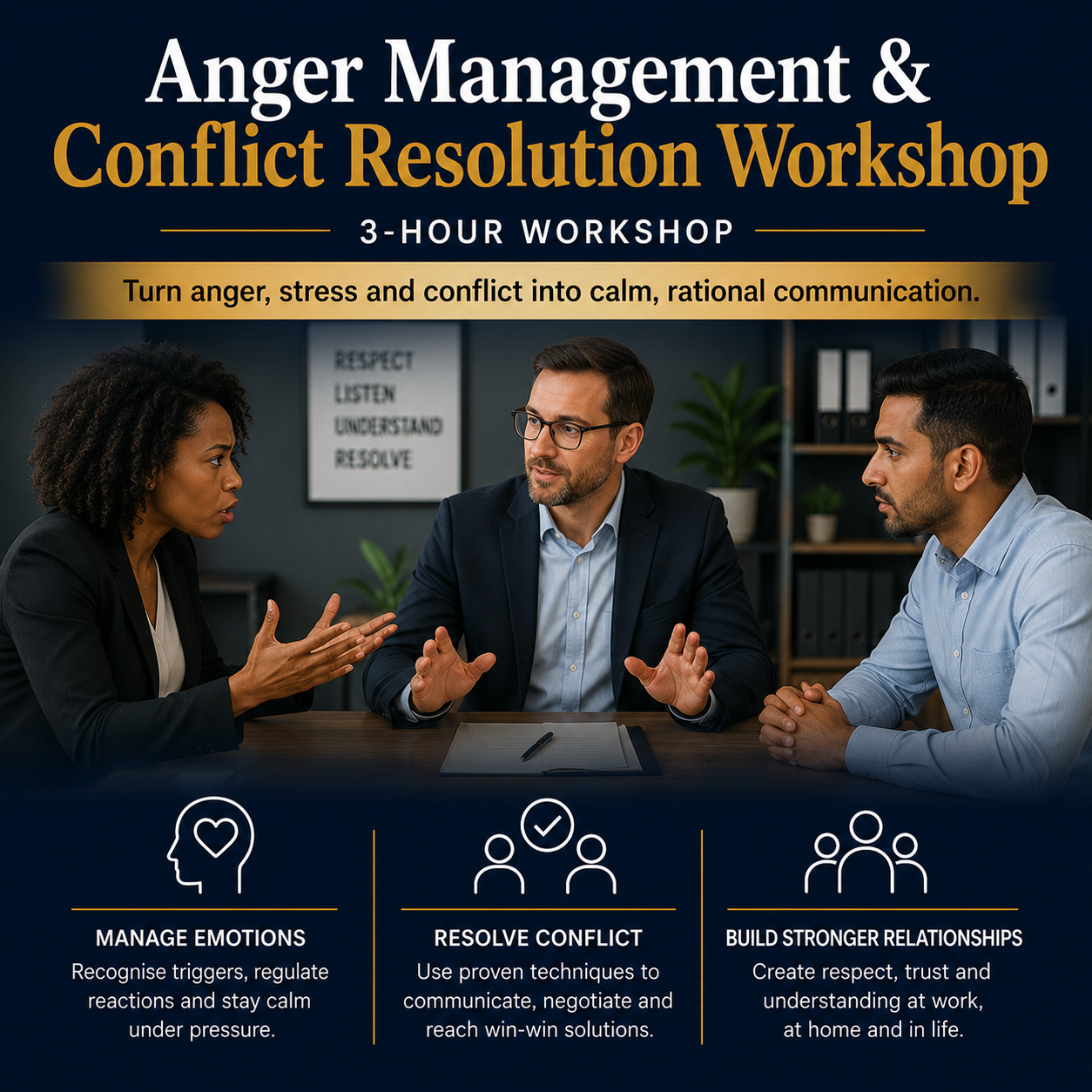 Anger Management & Conflict Resolution Workshop - The Voice Clinic™