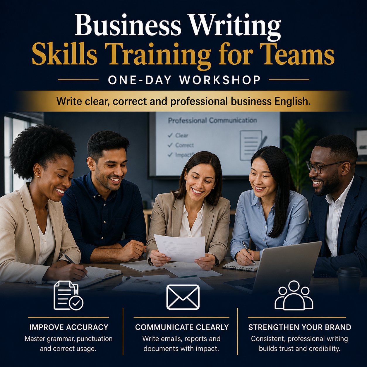 Business Writing Skills Training for Teams - The Voice Clinic™