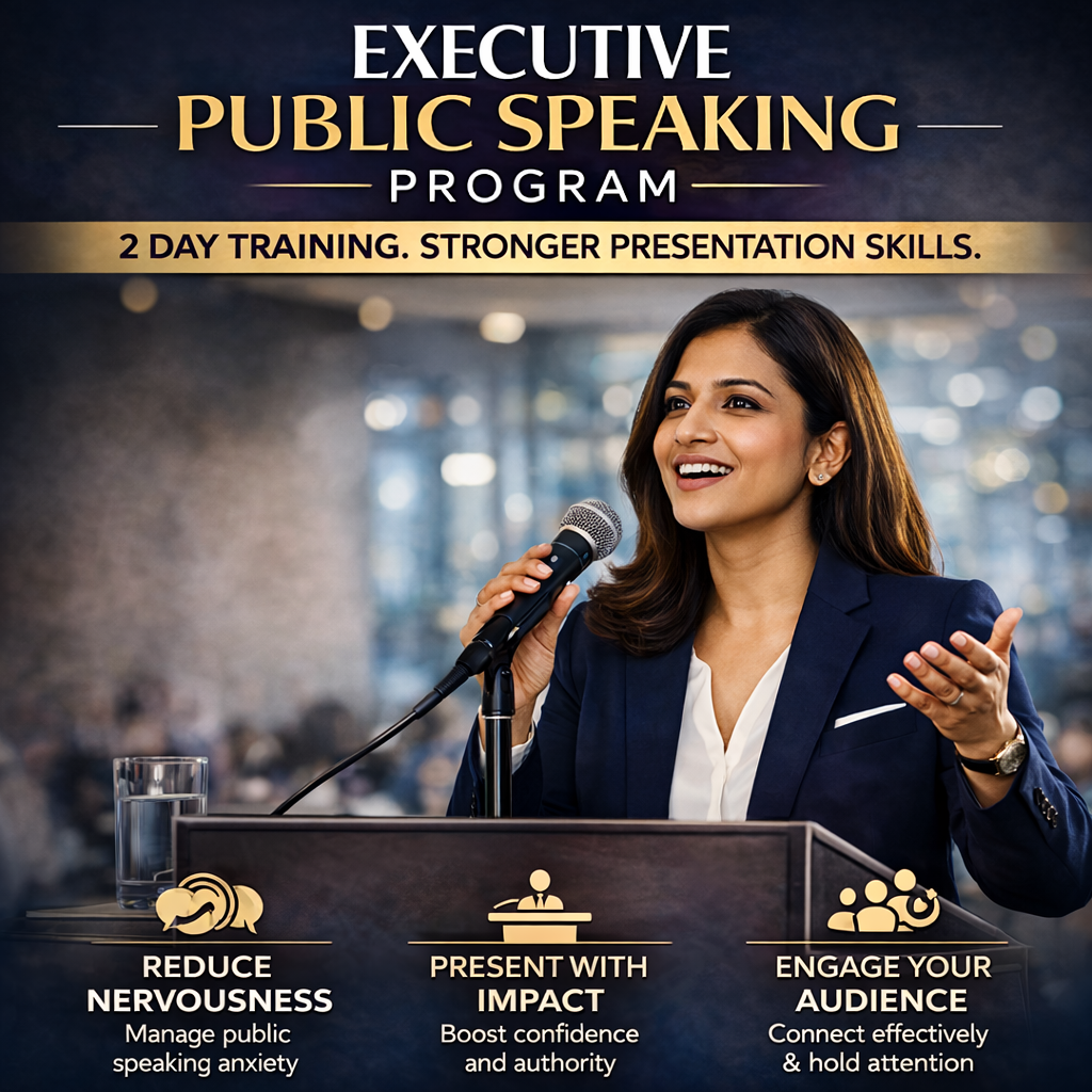 Executive Public Speaking Program - The Voice Clinic™