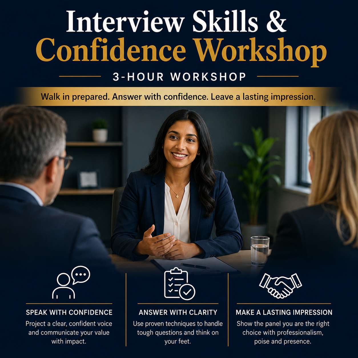 Interview Skills & Confidence Workshop - The Voice Clinic™