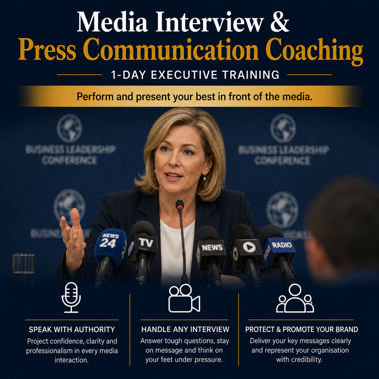 Media Interview & Press Communication Coaching - The Voice Clinic™