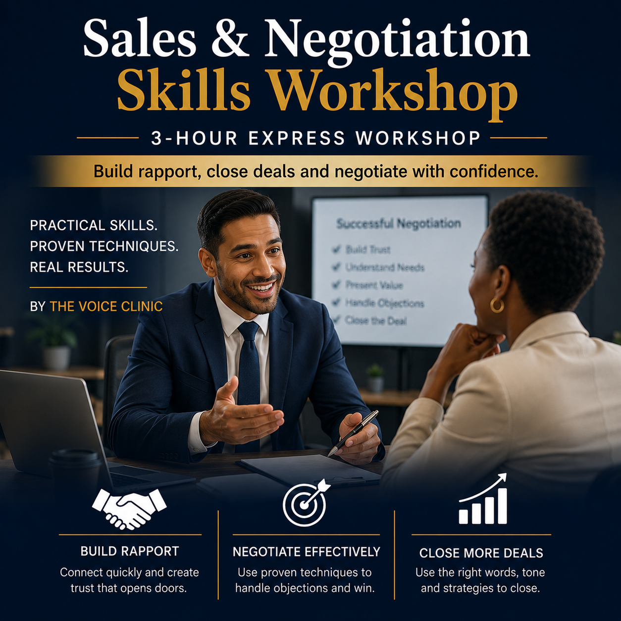 Sales & Negotiation Skills Workshop - The Voice Clinic™