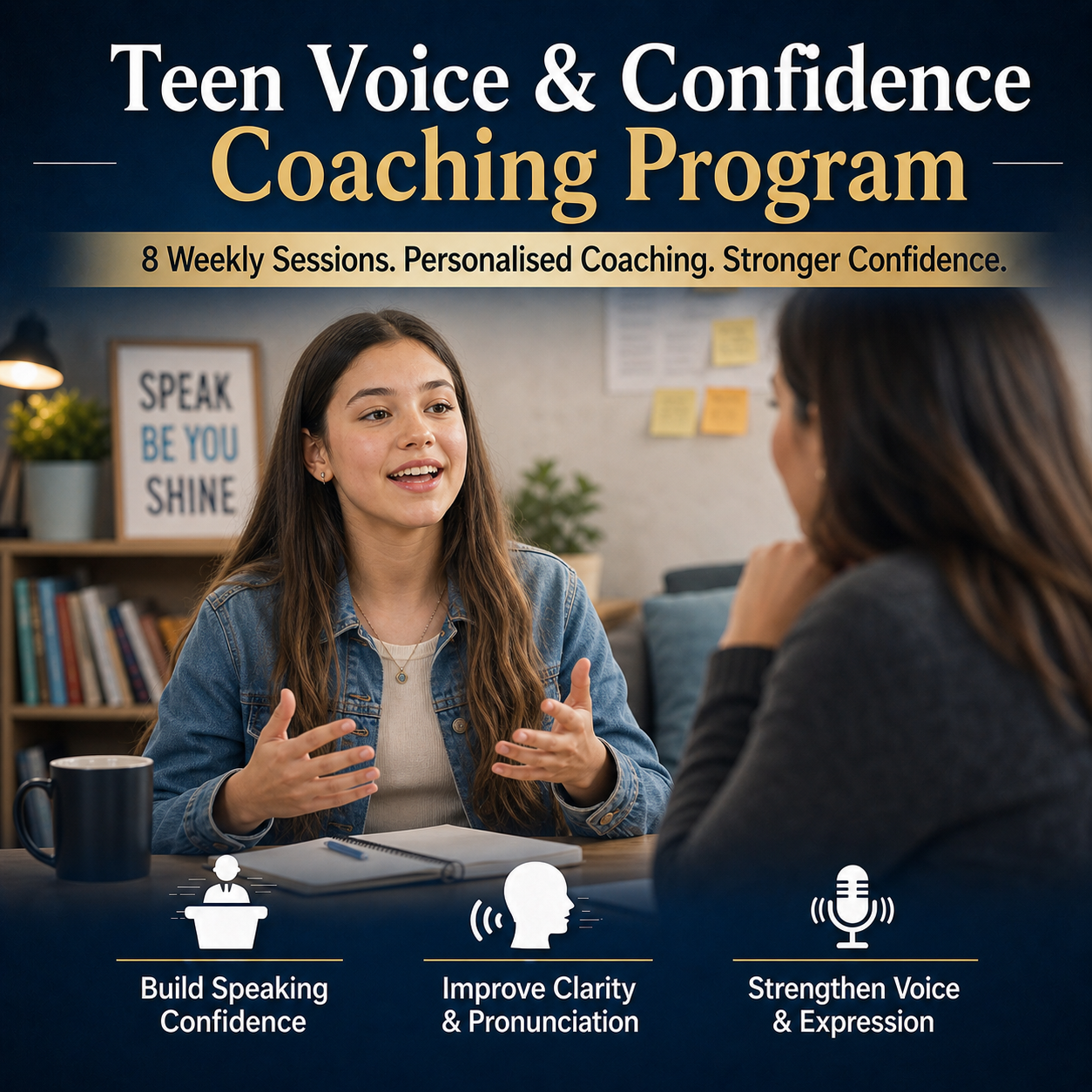 Teen Voice & Confidence Coaching
