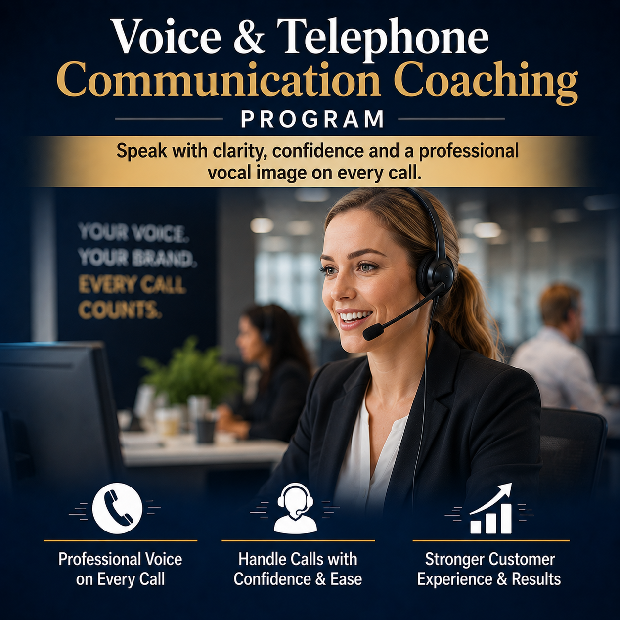 Voice & Telephone Communication Coaching Program - The Voice Clinic™