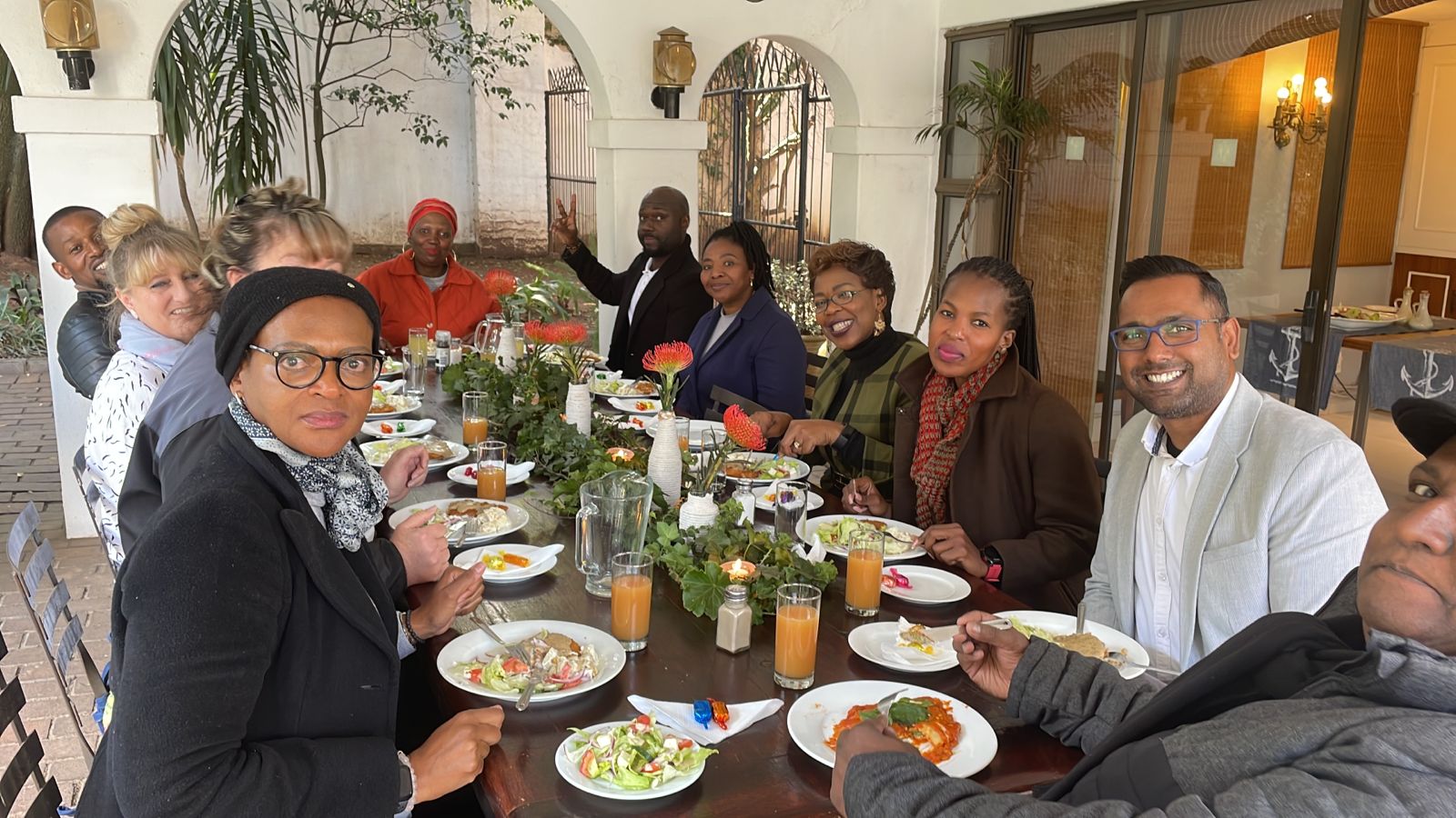 PowerSpeaking lunch at The Voice Clinic, Saxonwold