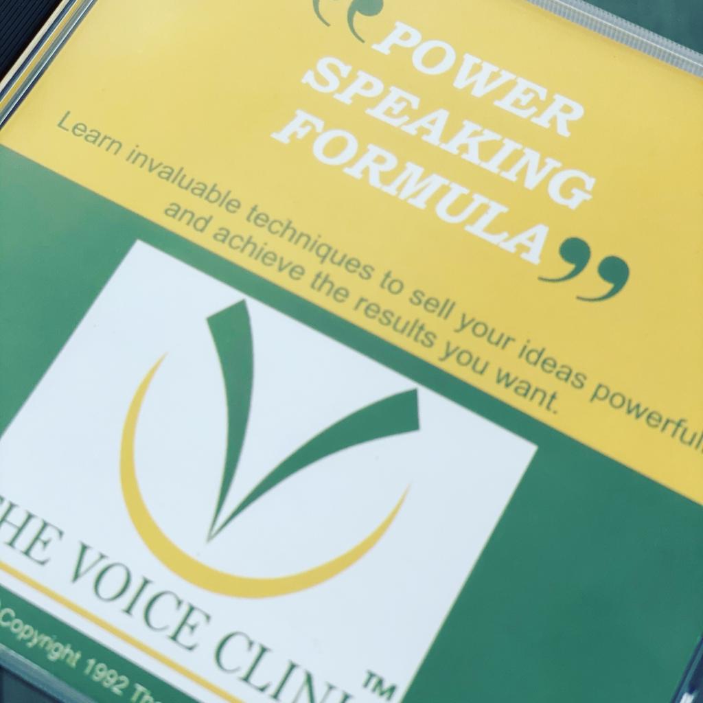 Executive PowerSpeaking Formula Digital Download - The Voice Clinic™